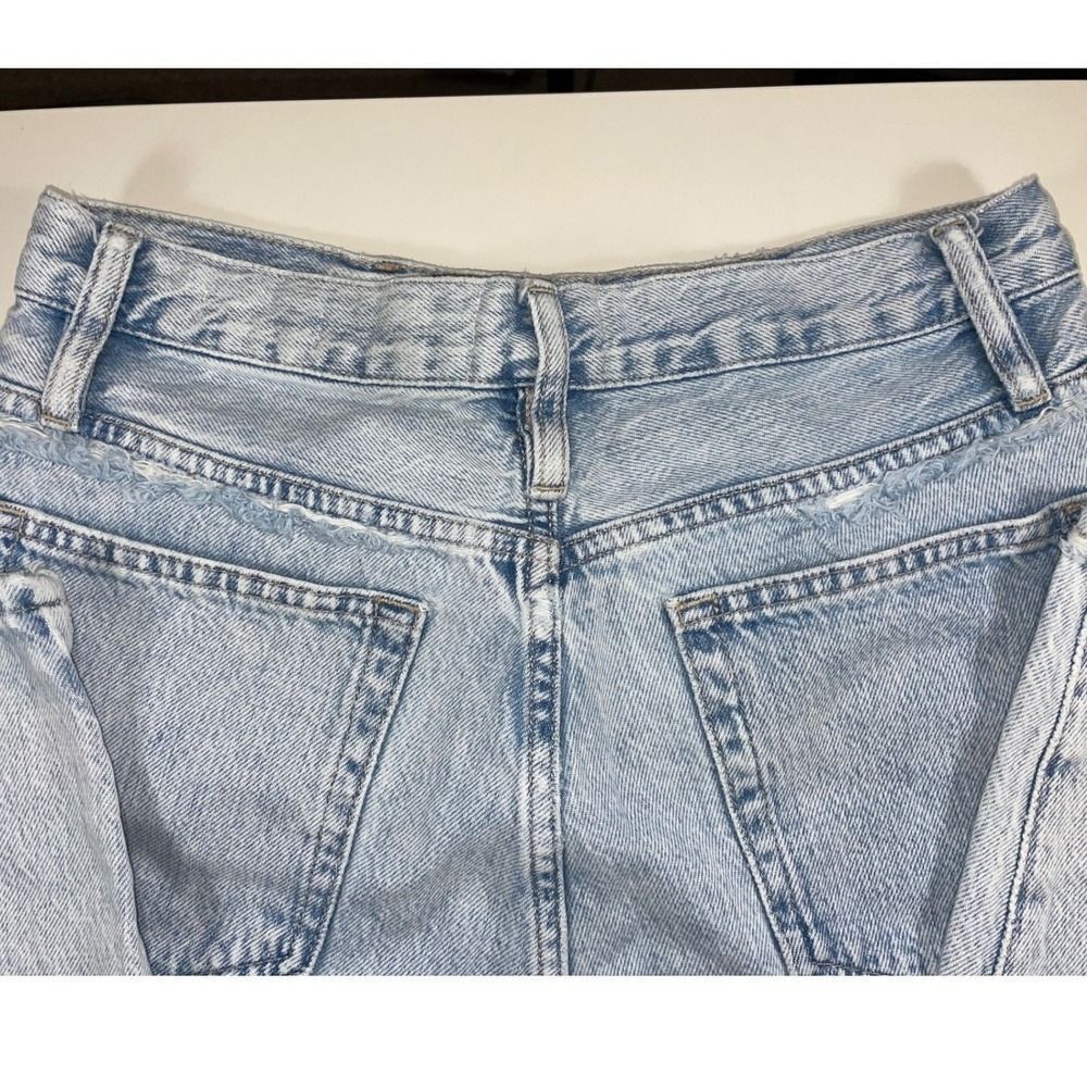 FRAME Ultra High Rise Barrel Jeans W/29 Light Blue Whisper LBR207 LN - Picture 14 of 15